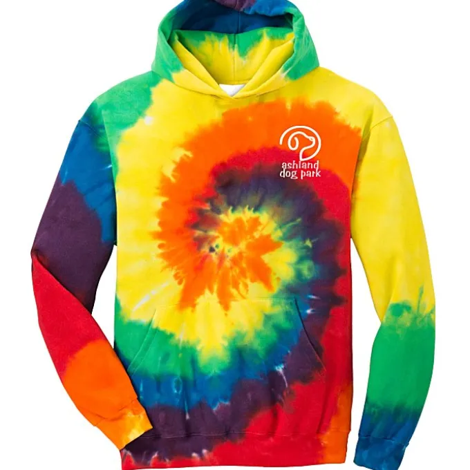 Tie-Dye Swirl Hoodie - Youth - Screen