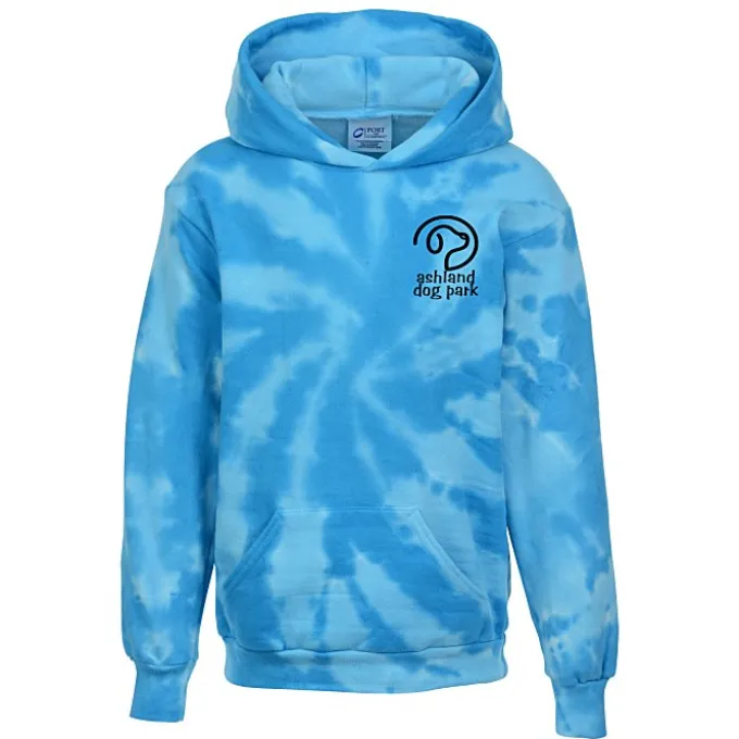 Tie-Dye Swirl Hoodie - Youth - Screen