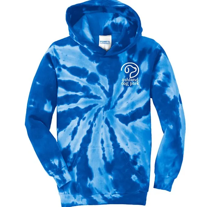 Tie-Dye Swirl Hoodie - Youth - Screen