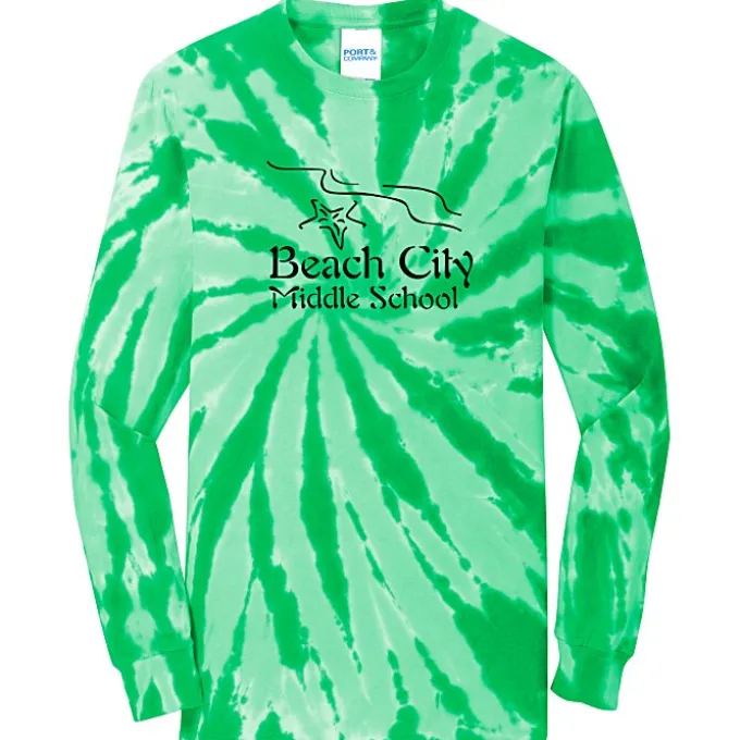 Tie-Dye Swirl Long Sleeve T-Shirt