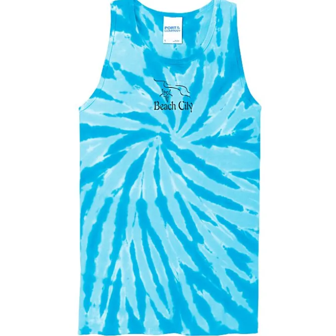 Tie-Dye Swirl Tank Top
