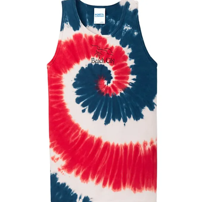 Tie-Dye Swirl Tank Top
