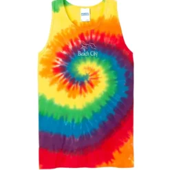 Tie-Dye Swirl Tank Top