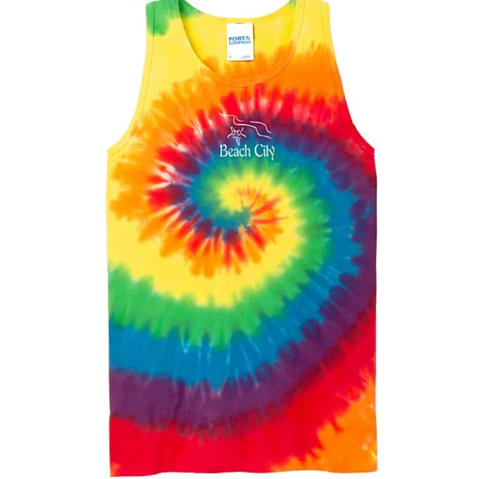 Tie-Dye Swirl Tank Top