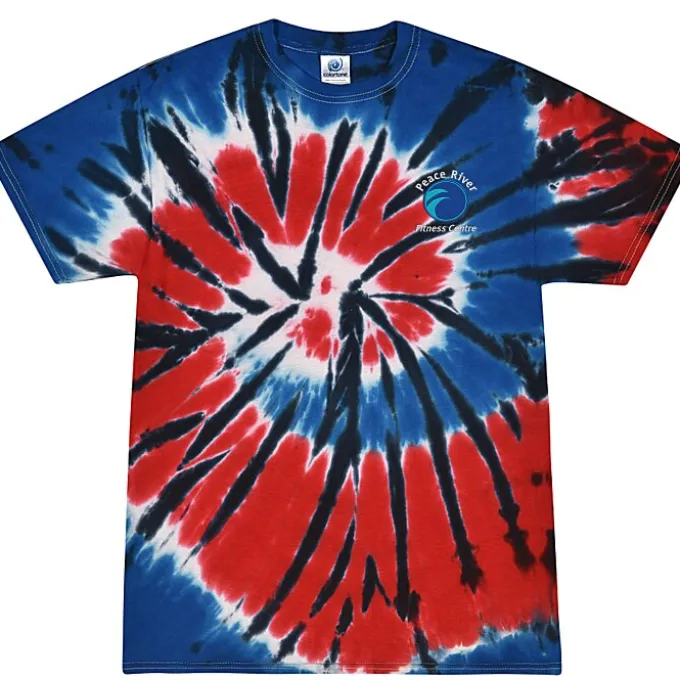 Tie-Dye T-Shirt - Embroidered