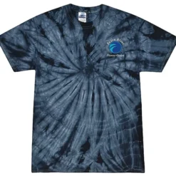 Tie-Dye T-Shirt - Tonal Spider - Embroidered