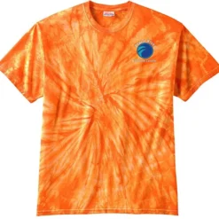 Tie-Dye T-Shirt - Tonal Spider - Embroidered