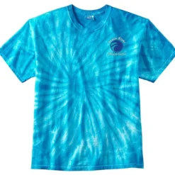 Tie-Dye T-Shirt - Tonal Spider - Embroidered