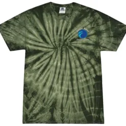 Tie-Dye T-Shirt - Tonal Spider - Embroidered