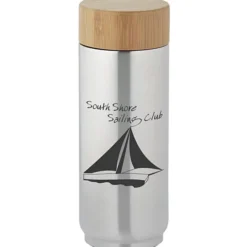 Tigard Vacuum Bottle with Bamboo Lid - 16 oz.