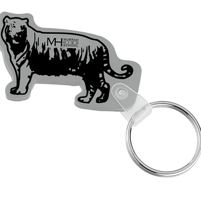 Tiger Soft Keychain - Opaque