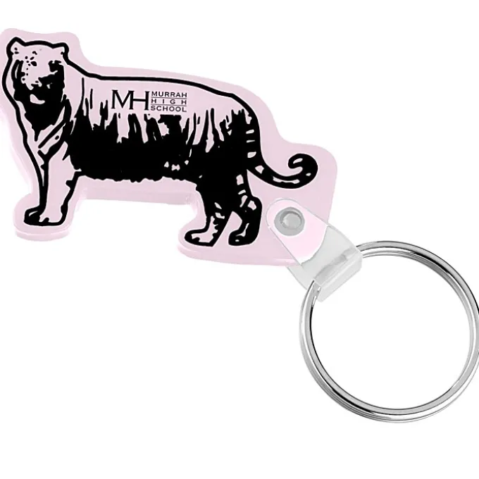 Tiger Soft Keychain - Opaque