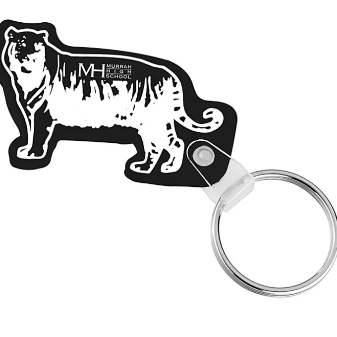 Tiger Soft Keychain - Opaque