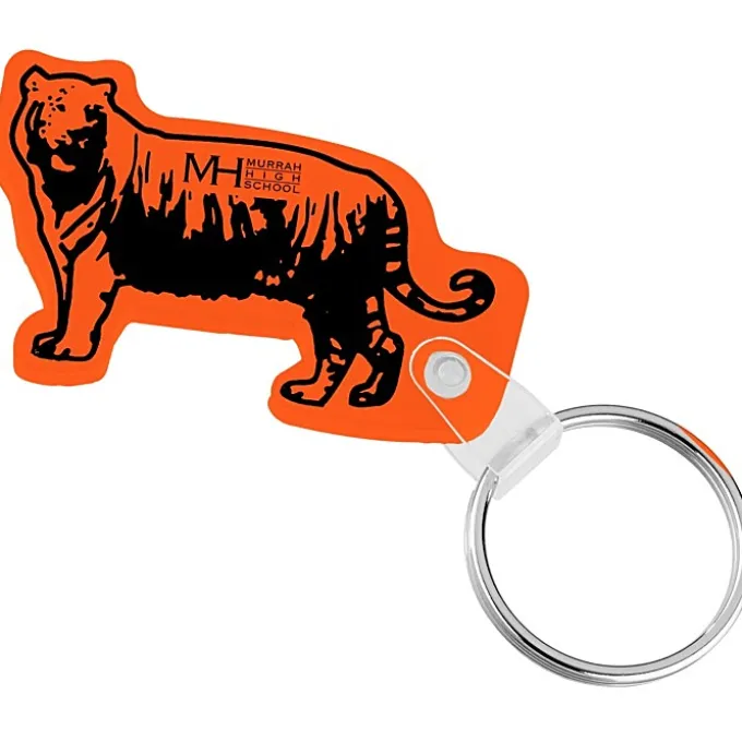 Tiger Soft Keychain - Translucent