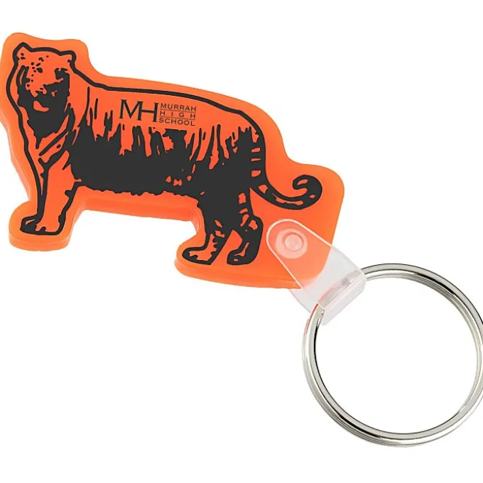 Tiger Soft Keychain - Translucent