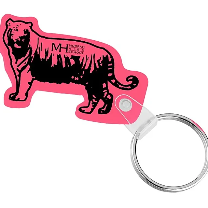 Tiger Soft Keychain - Translucent
