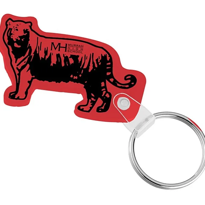 Tiger Soft Keychain - Translucent