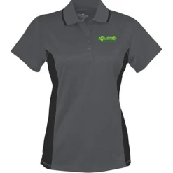 Tipped Colorblock Wicking Polo - Ladies' - Embroidered