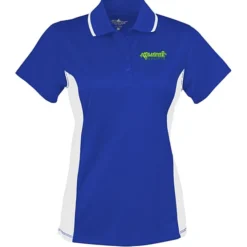 Tipped Colorblock Wicking Polo - Ladies' - Embroidered