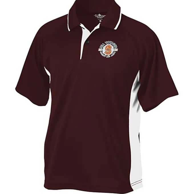 Tipped Colorblock Wicking Polo - Men's - Full Color