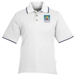 Tipped Combed Cotton Pique Polo - Men's
