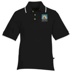 Tipped Combed Cotton Pique Polo - Men's