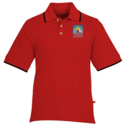 Tipped Combed Cotton Pique Polo - Men's