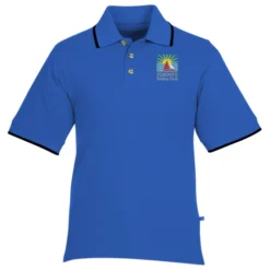 Tipped Combed Cotton Pique Polo - Men's