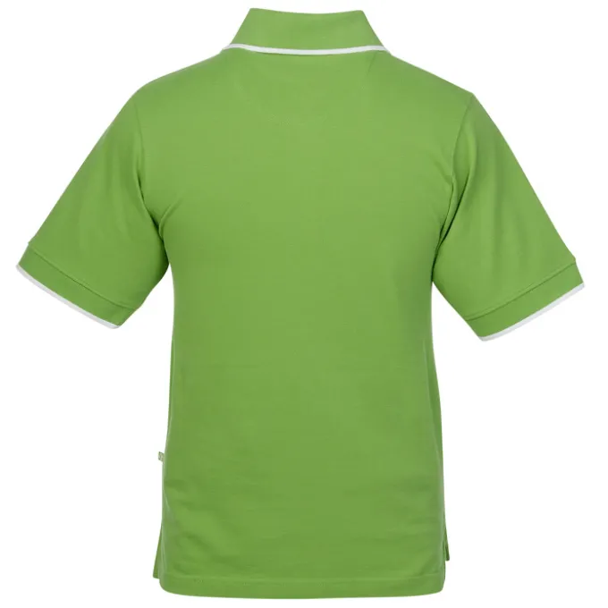 Tipped Combed Cotton Pique Polo - Men's