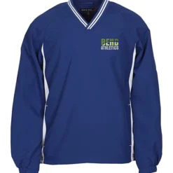 Tipped V-Neck Raglan Sport Windshirt