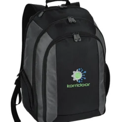 Titanium Laptop Backpack - Embroidered