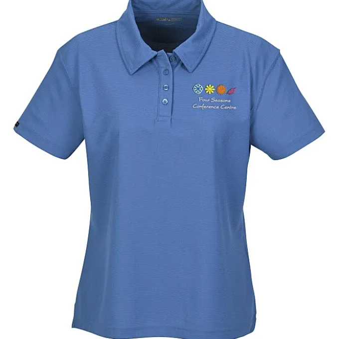 Titan Poly Waffle Performance Polo - Ladies'