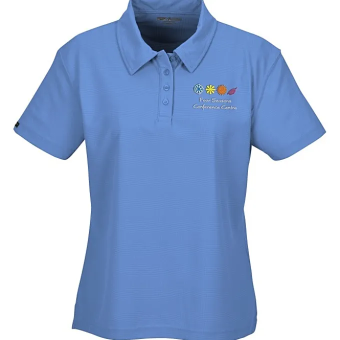 Titan Poly Waffle Performance Polo - Ladies'