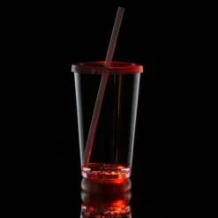 To-Go Light-Up Tumbler with Straw - 16 oz. - Multicolor - 24 hr