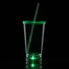 To-Go Light-Up Tumbler with Straw - 16 oz. - Multicolor