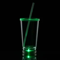 To-Go Light-Up Tumbler with Straw - 16 oz. - Multicolor
