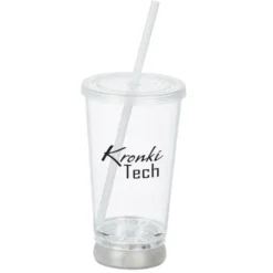 To-Go Light-Up Tumbler with Straw - 16 oz. - Multicolor