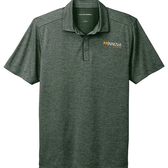 Tonal Stripe Snag Resist Performance Polo - Men's