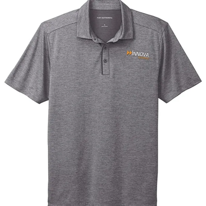 Tonal Stripe Snag Resist Performance Polo - Men's