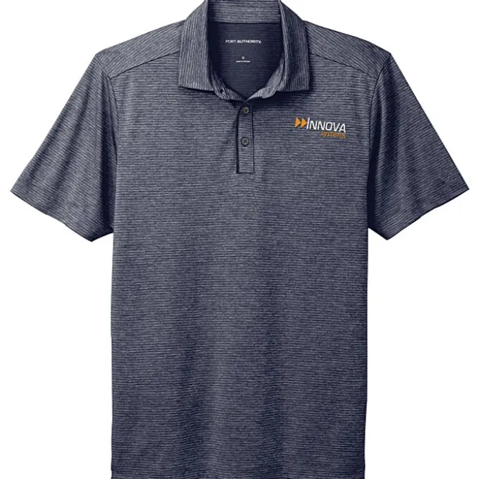 Tonal Stripe Snag Resist Performance Polo - Men's
