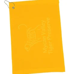 Tone on Tone Golf Towel - 12 inches x 17 inches