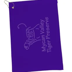 Tone on Tone Golf Towel - 12 inches x 17 inches