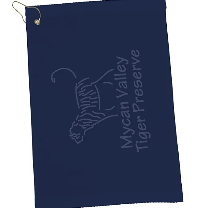 Tone on Tone Golf Towel - 12 inches x 17 inches
