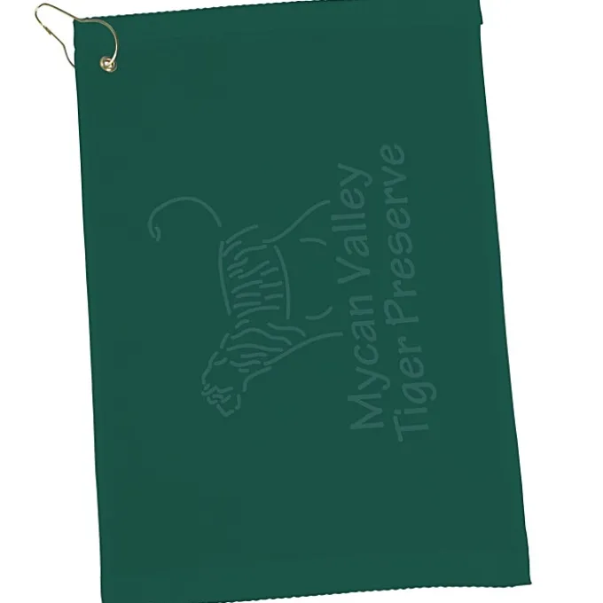 Tone on Tone Golf Towel - 12 inches x 17 inches