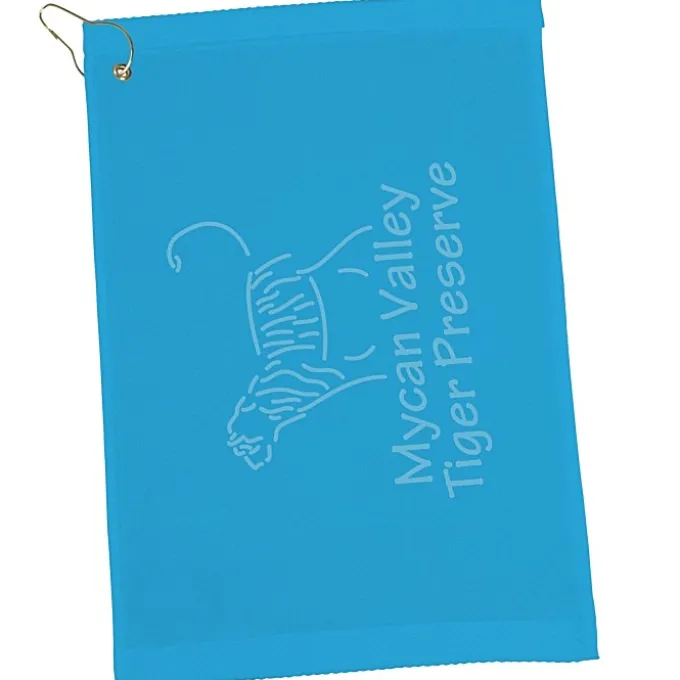 Tone on Tone Golf Towel - 12 inches x 17 inches