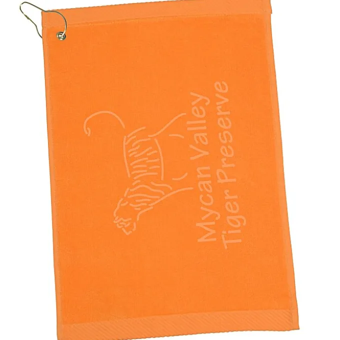 Tone on Tone Golf Towel - 12 inches x 17 inches