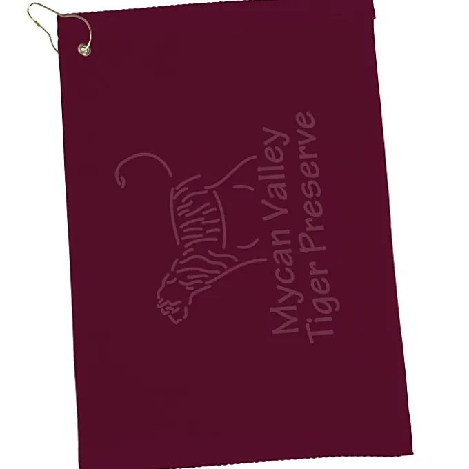 Tone on Tone Golf Towel - 12 inches x 17 inches