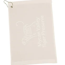 Tone on Tone Golf Towel - 12 inches x 17 inches
