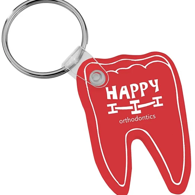 Tooth Soft Keychain - Translucent