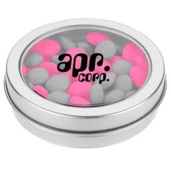 Top View Tin - Chocolate Buttons